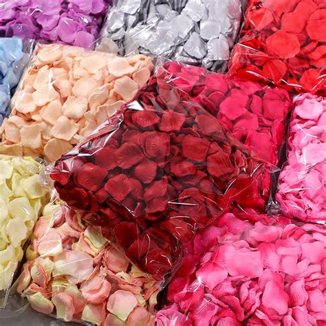 bags of fake rose pedals|counterfeit rose petals.